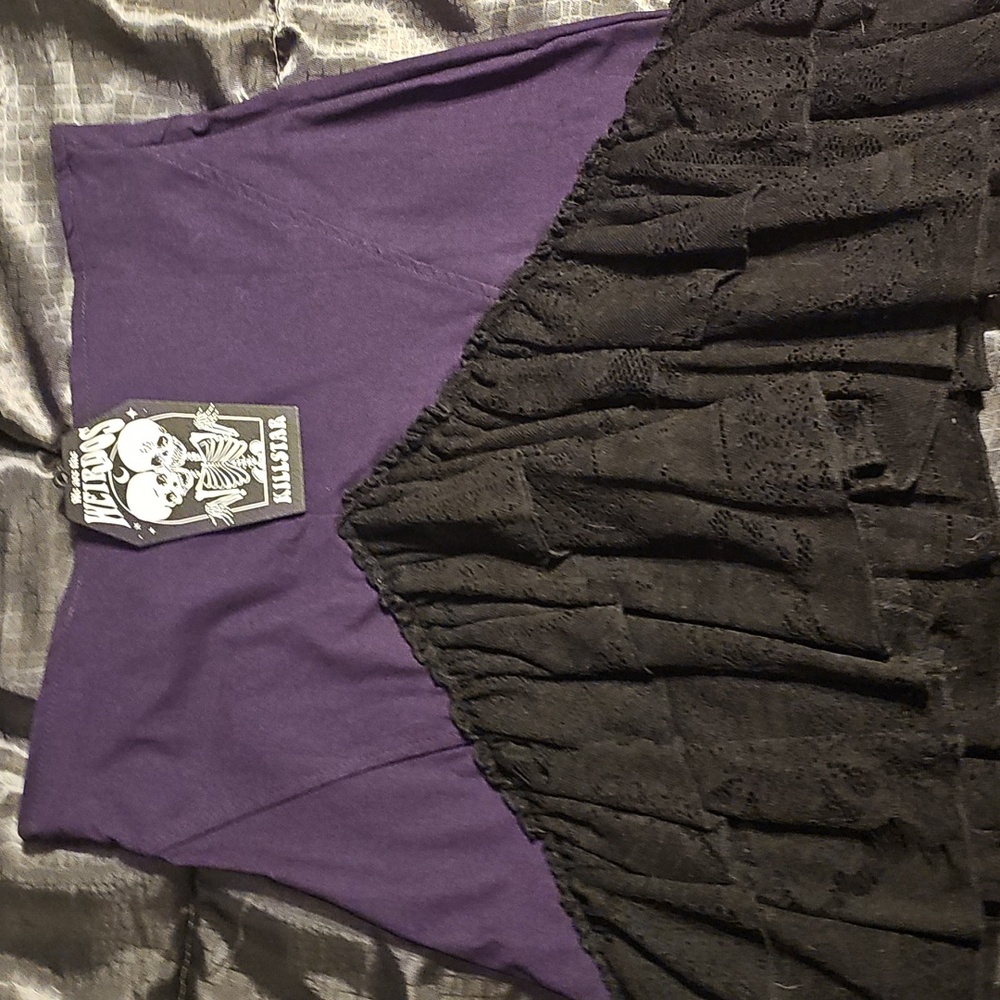 Killstar Adoria Bustle Skirt, L, Bnwt - Picture 2 of 3
